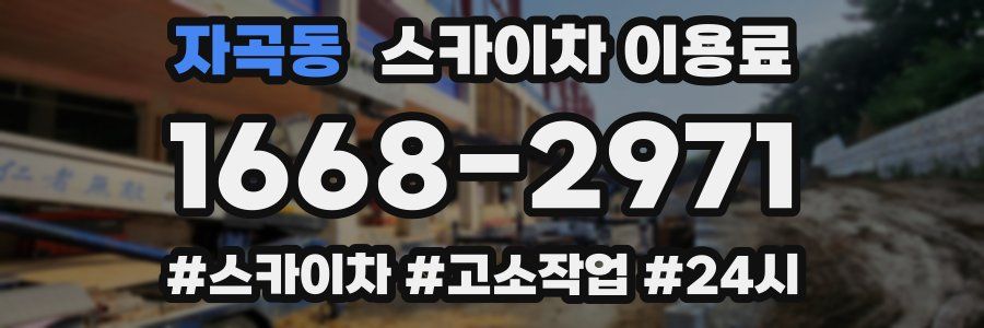 자곡동 스카이차 이용료