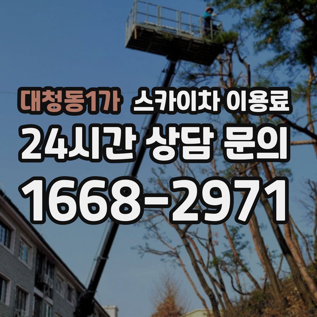 대청동1가 스카이차 이용료