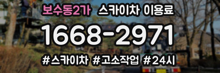보수동2가 스카이차 이용료