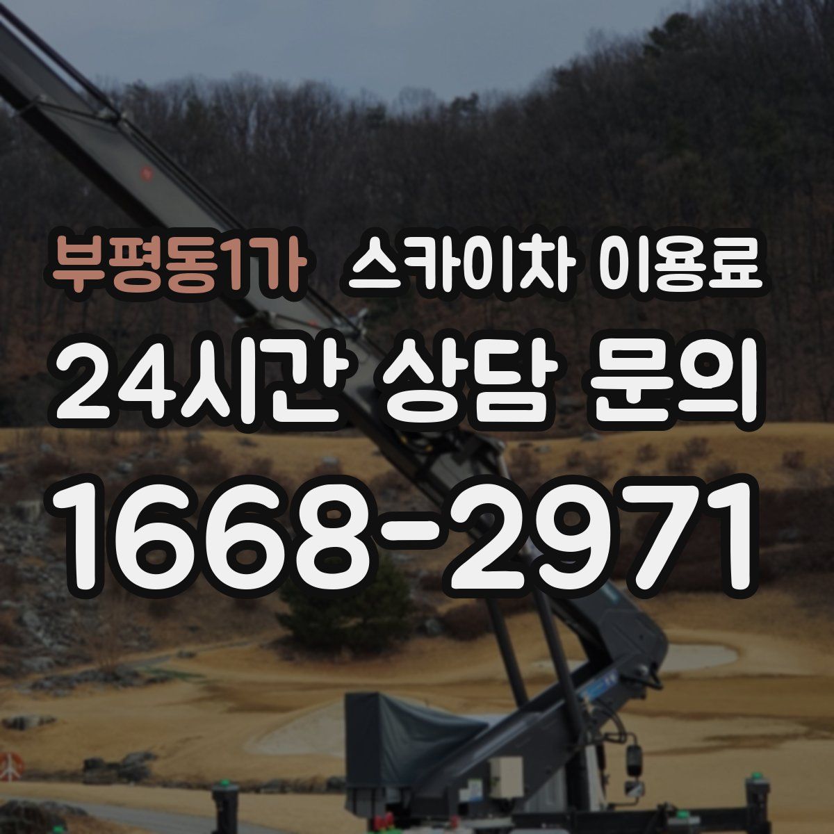 부평동1가 스카이차 이용료
