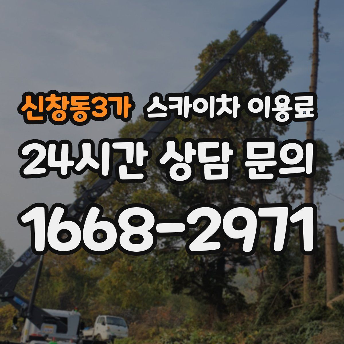 신창동3가 스카이차 이용료