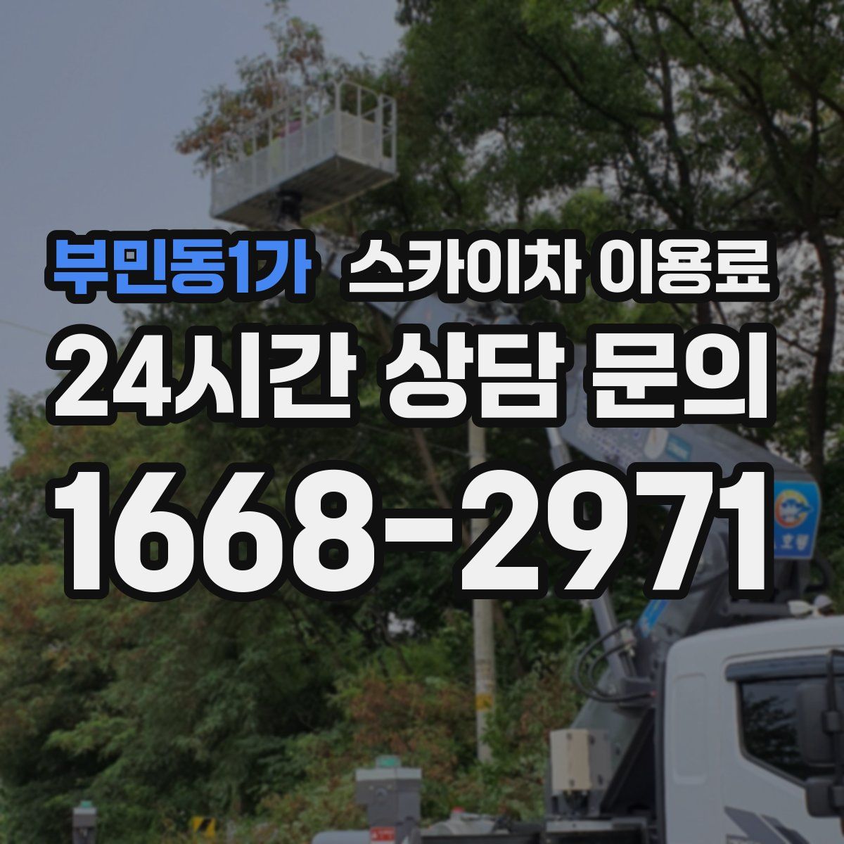 부민동1가 스카이차 이용료