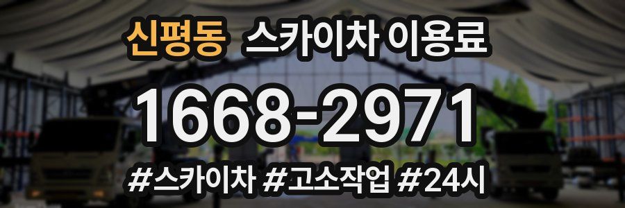 신평동 스카이차 이용료