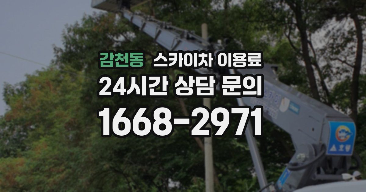 감천동 스카이차 이용료