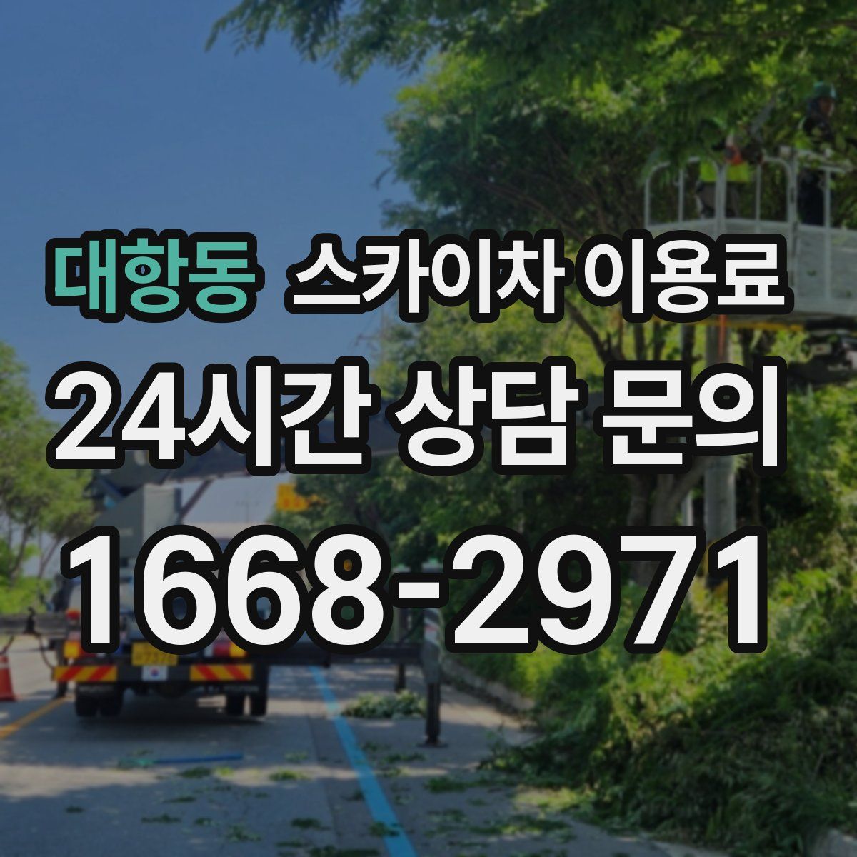 대항동 스카이차 이용료
