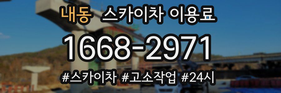 내동 스카이차 이용료