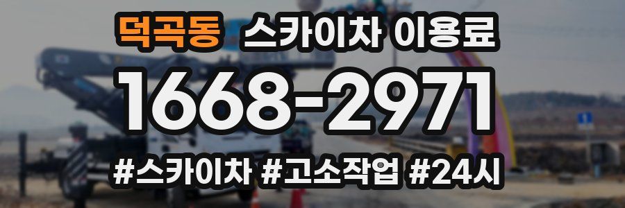 덕곡동 스카이차 이용료