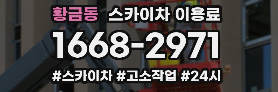 황금동 스카이차 이용료