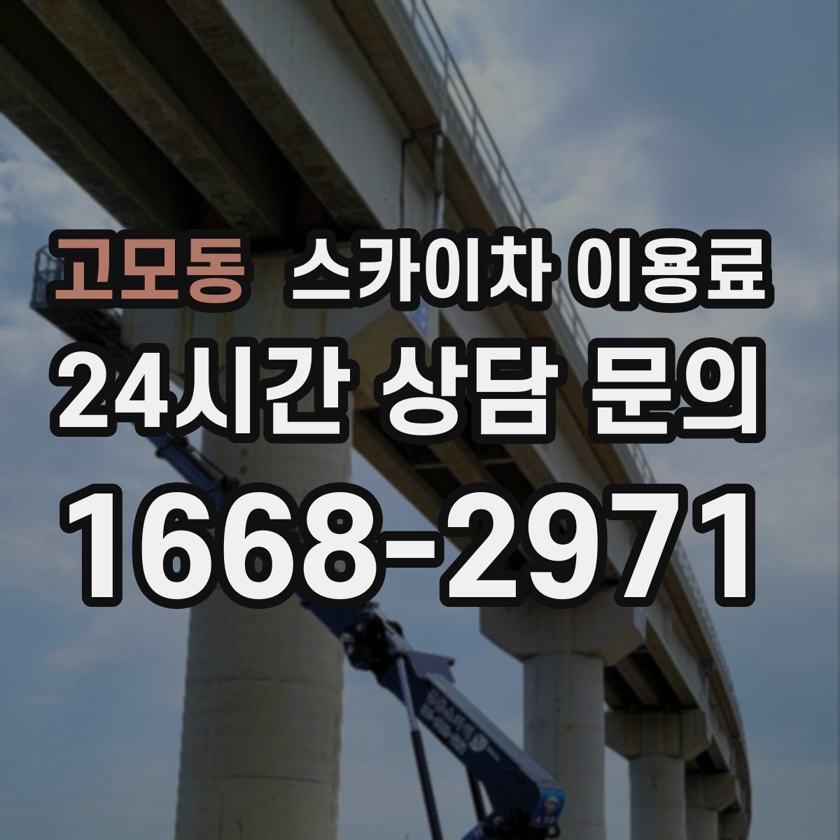 고모동 스카이차 이용료