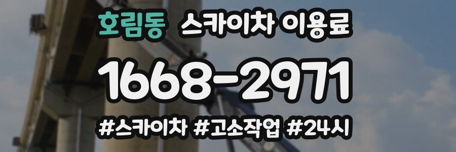호림동 스카이차 이용료