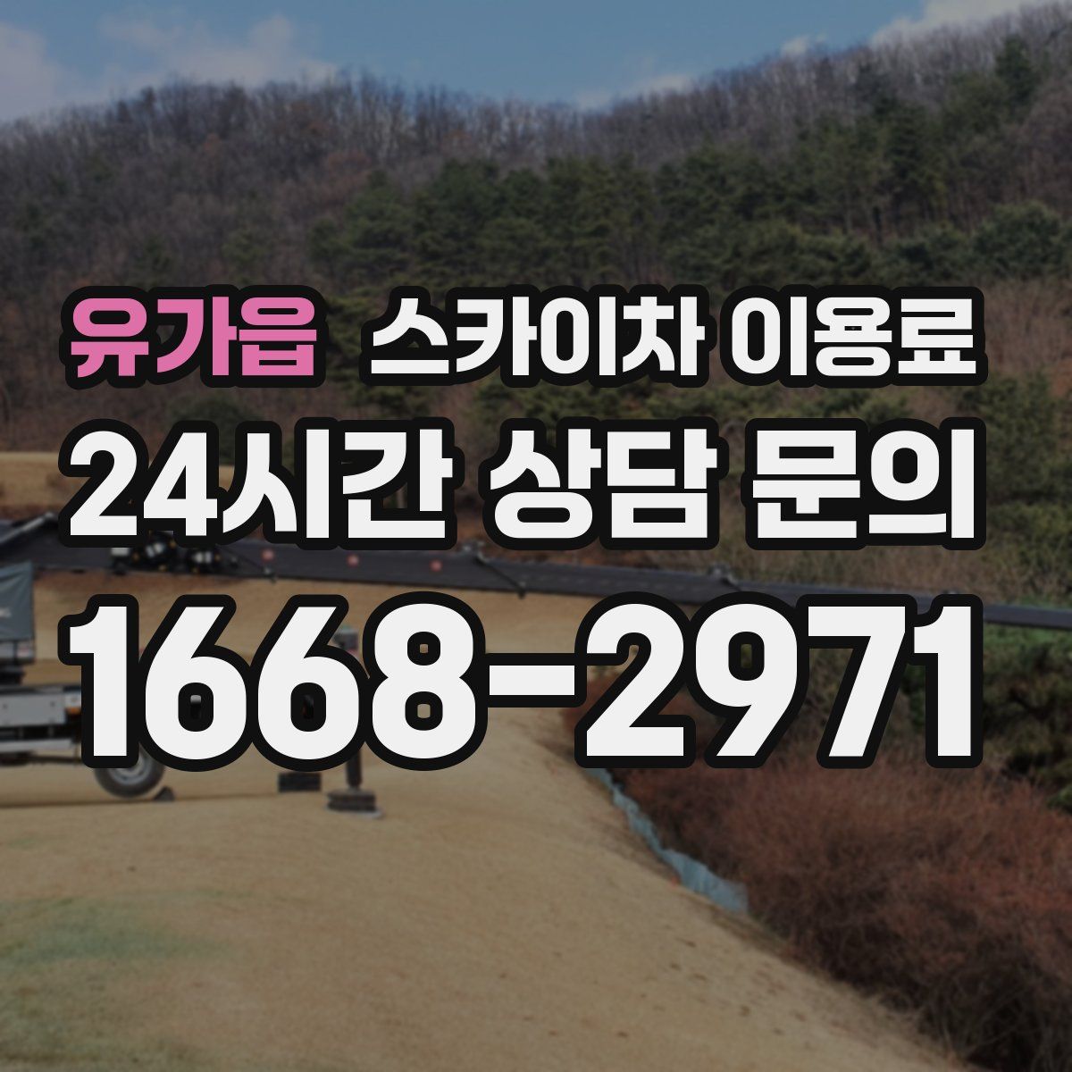 유가읍 스카이차 이용료
