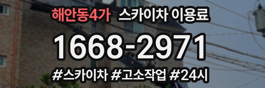 해안동4가 스카이차 이용료