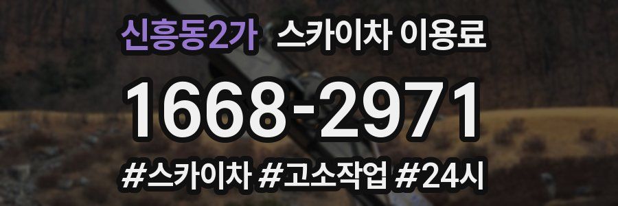 신흥동2가 스카이차 이용료