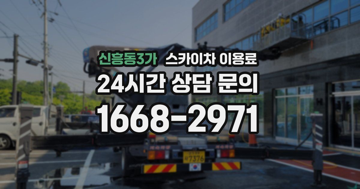 신흥동3가 스카이차 이용료