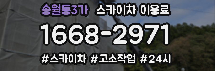 송월동3가 스카이차 이용료