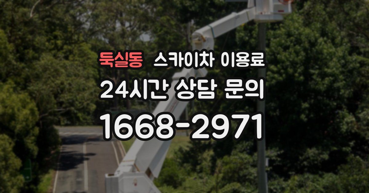 둑실동 스카이차 이용료