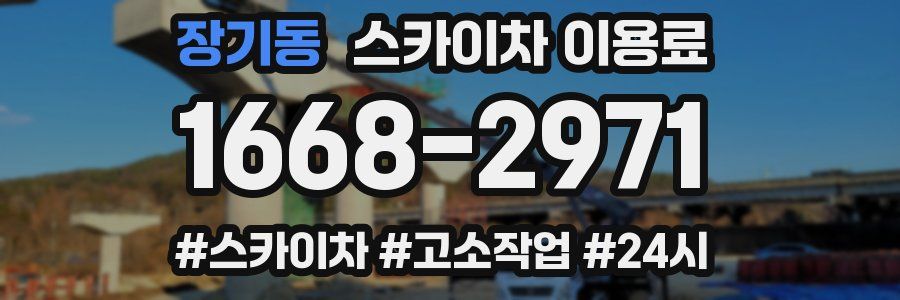 장기동 스카이차 이용료