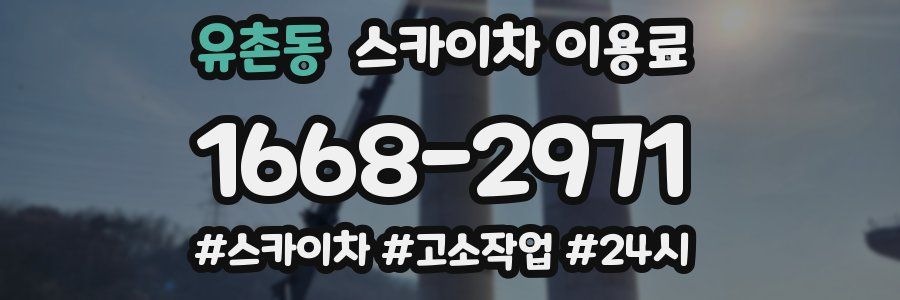 유촌동 스카이차 이용료