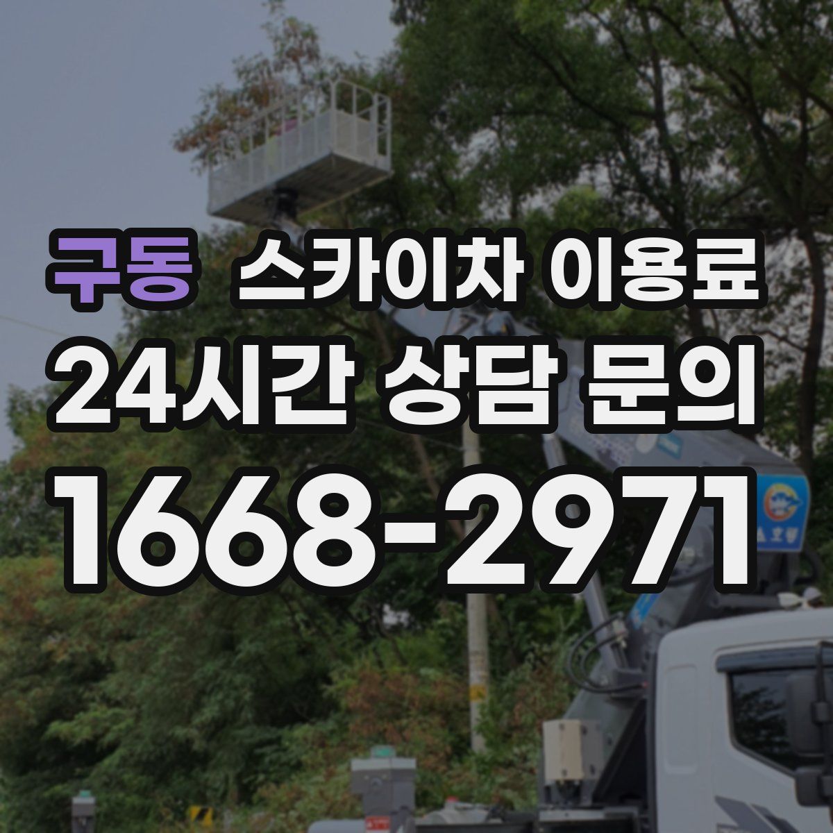 구동 스카이차 이용료