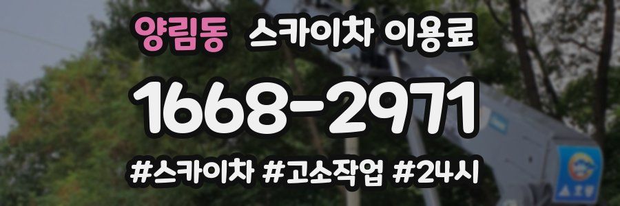 양림동 스카이차 이용료