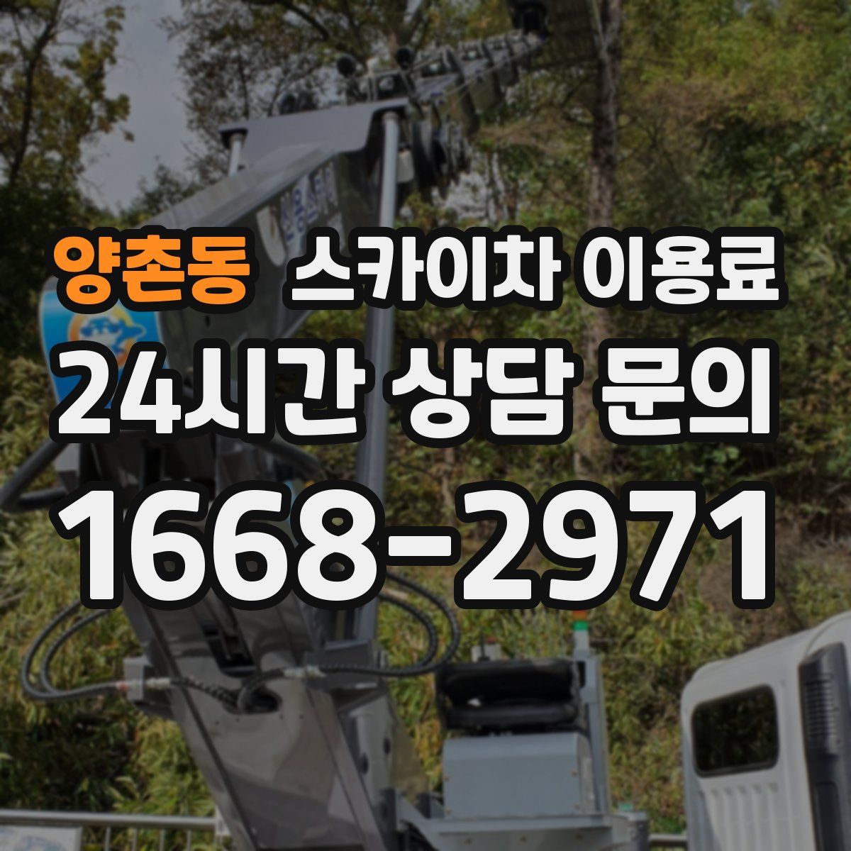 양촌동 스카이차 이용료