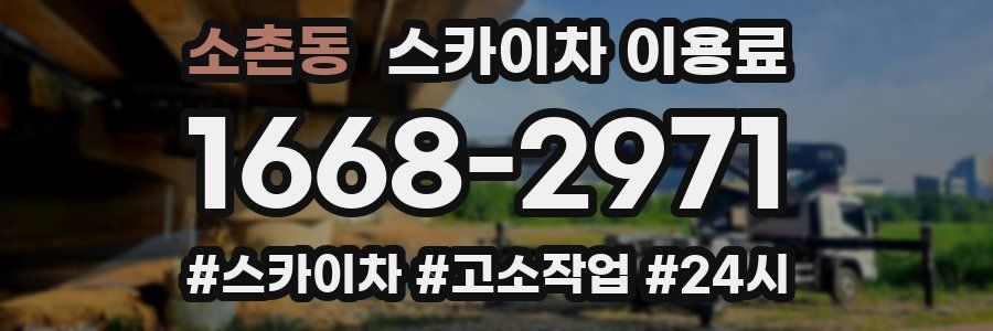 소촌동 스카이차 이용료
