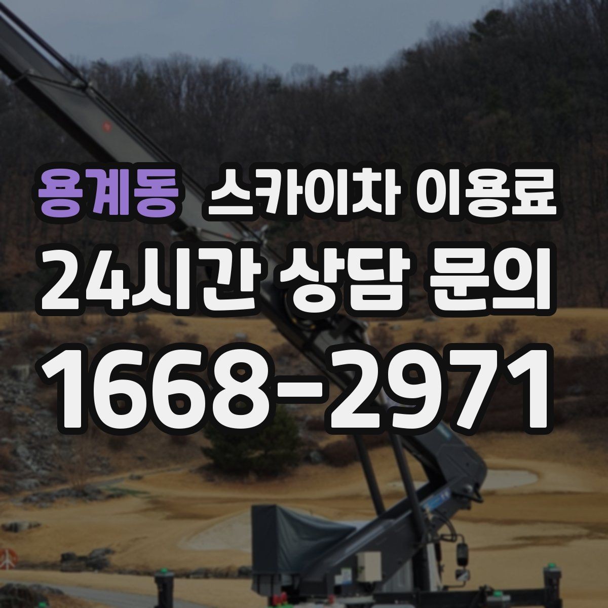 용계동 스카이차 이용료 확인 후 선택할 때 보는 항목