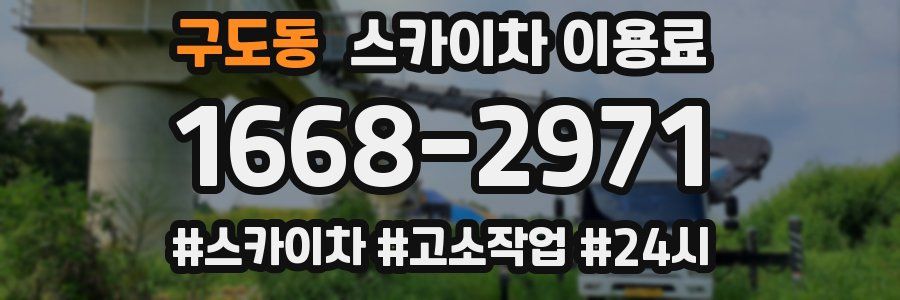 구도동 스카이차 이용료