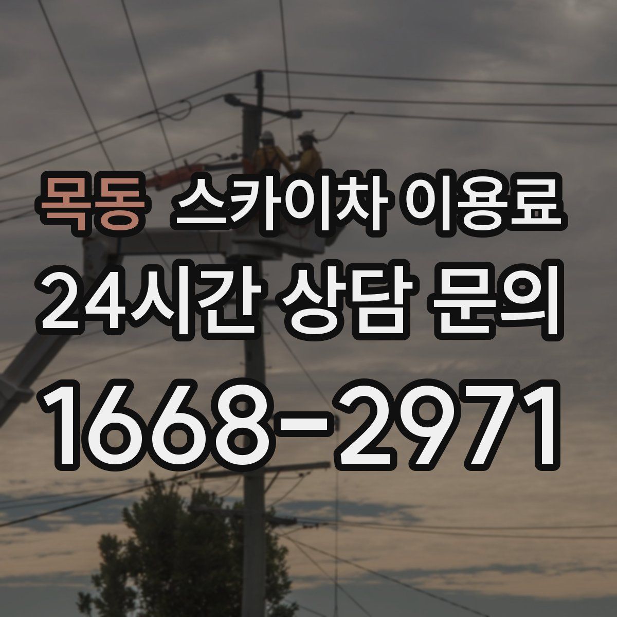 목동 스카이차 이용료
