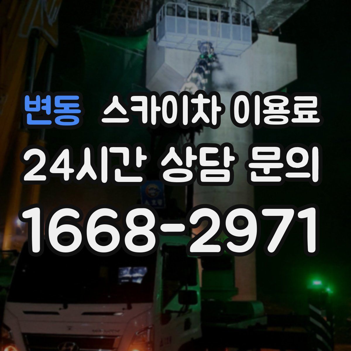 변동 스카이차 이용료