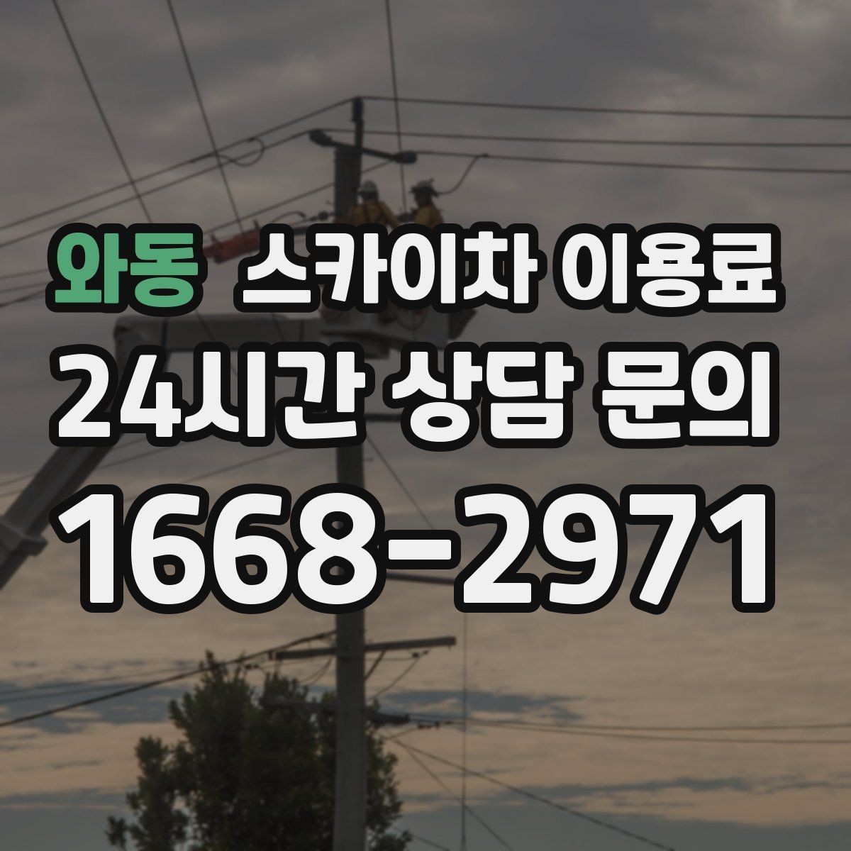 와동 스카이차 이용료 문의가 많을 때 자주 나오는 질문