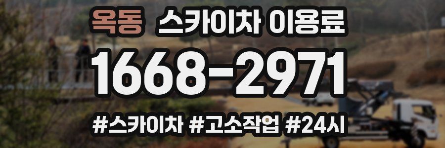 옥동 스카이차 이용료