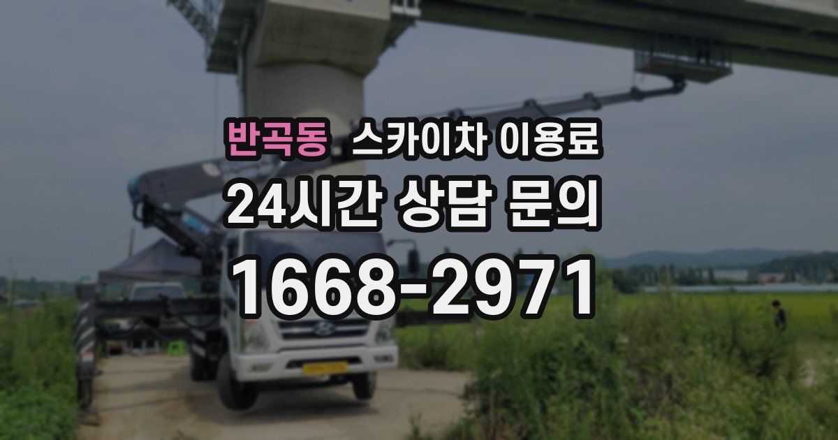 반곡동 스카이차 이용료