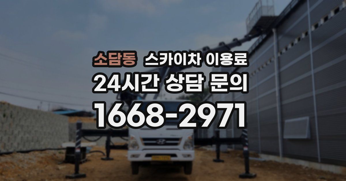 소담동 스카이차 이용료