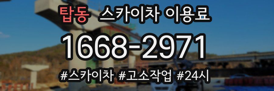 탑동 스카이차 이용료