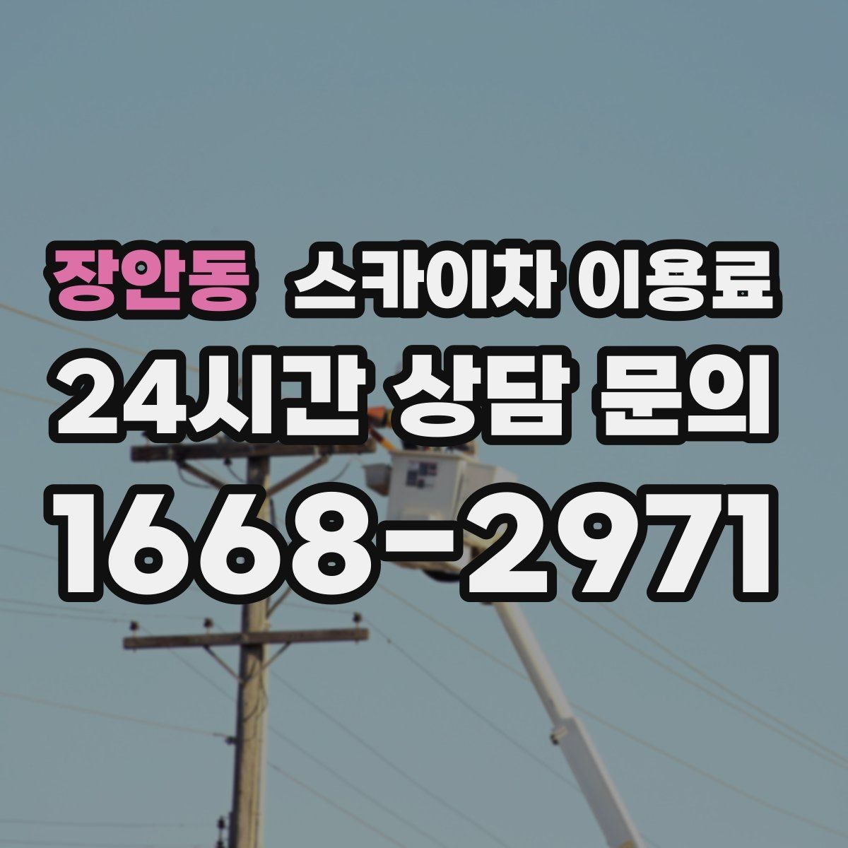 장안동 스카이차 이용료 안내에서 확인해야 할 계약 조건