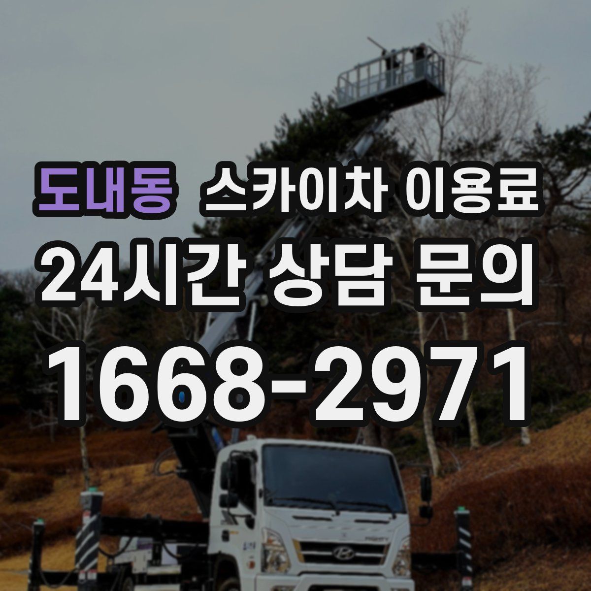 도내동 스카이차 이용료