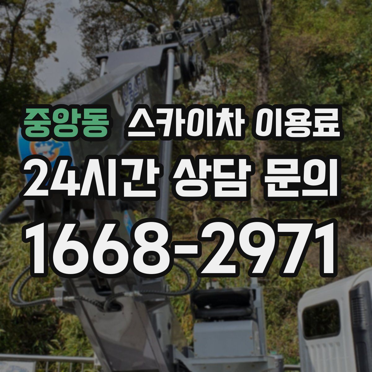 중앙동 스카이차 이용료