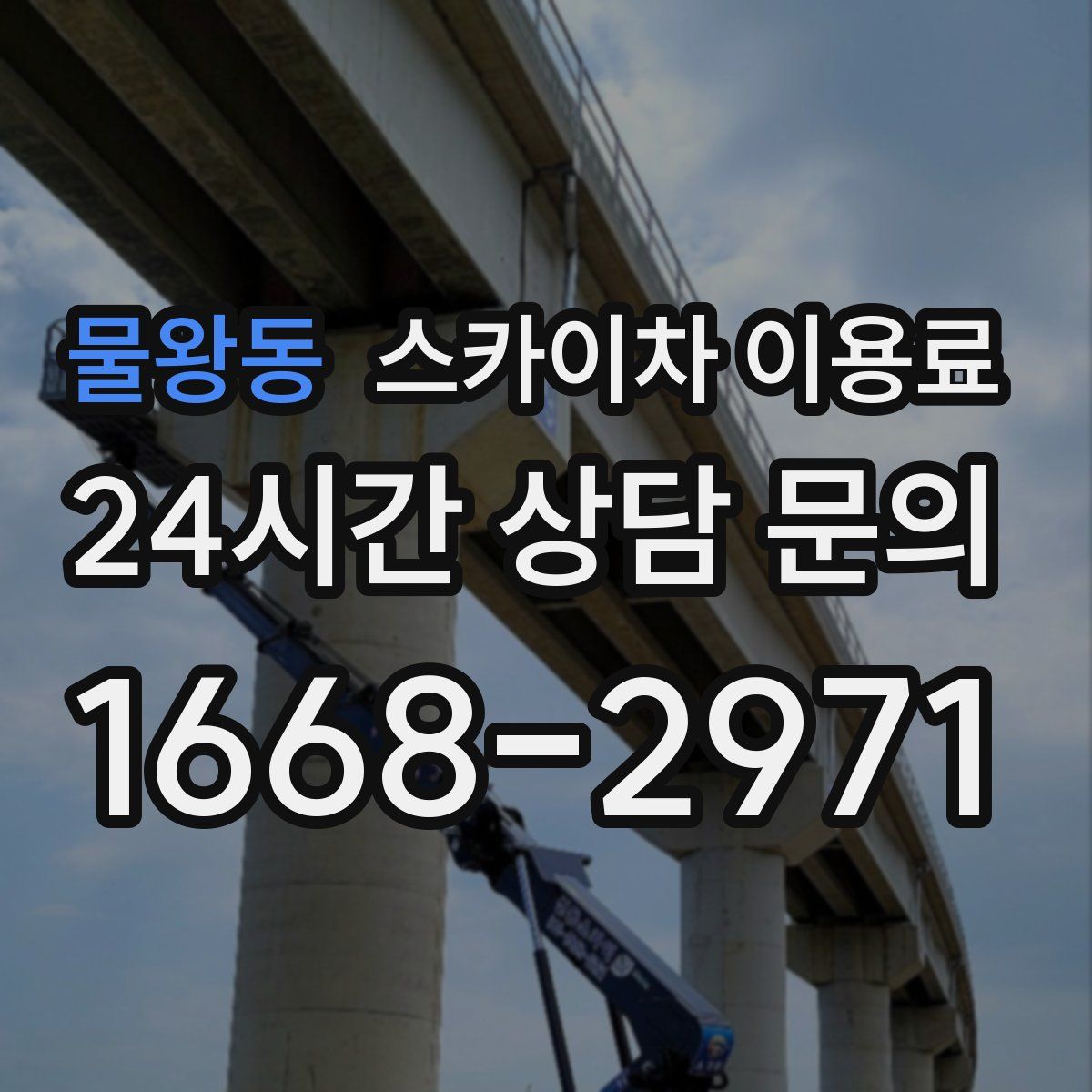 물왕동 스카이차 이용료