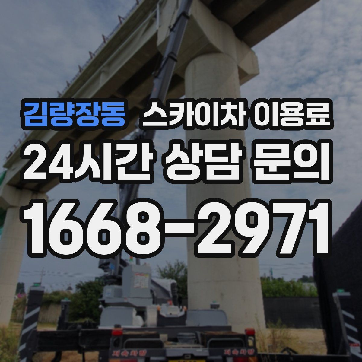 김량장동 스카이차 이용료
