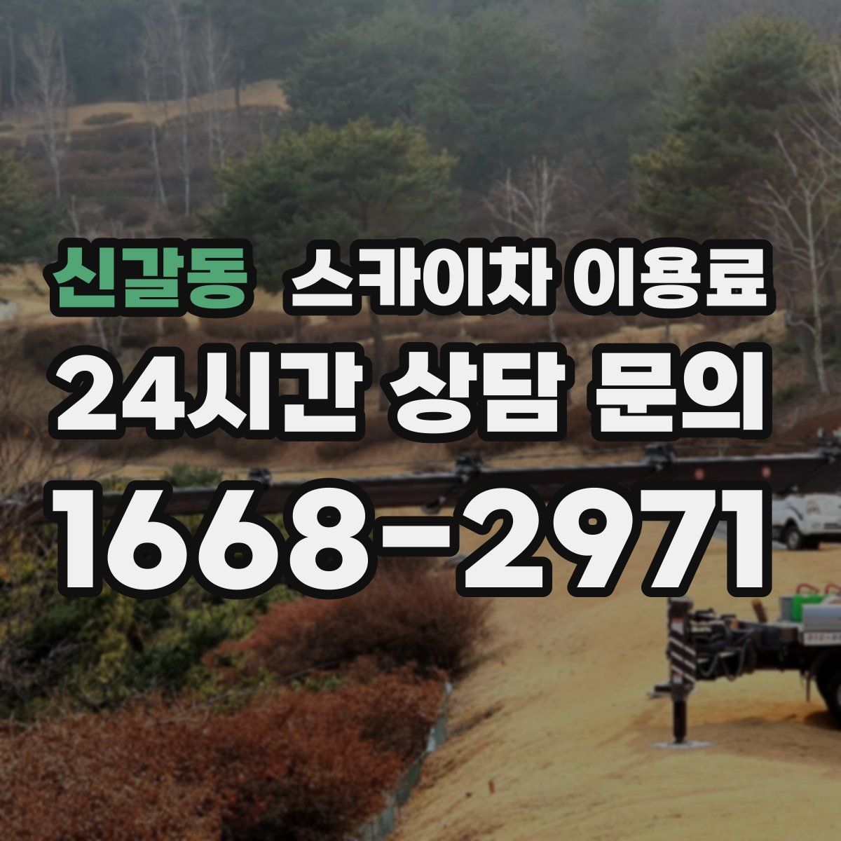 신갈동 스카이차 이용료