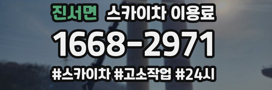 진서면 스카이차 이용료