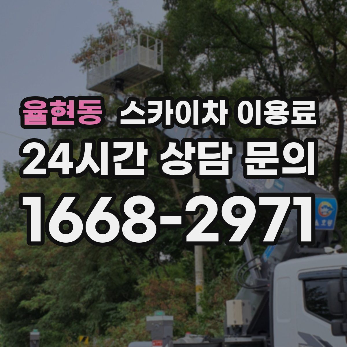 율현동 스카이차 이용료