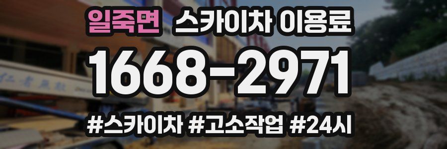 일죽면 스카이차 이용료