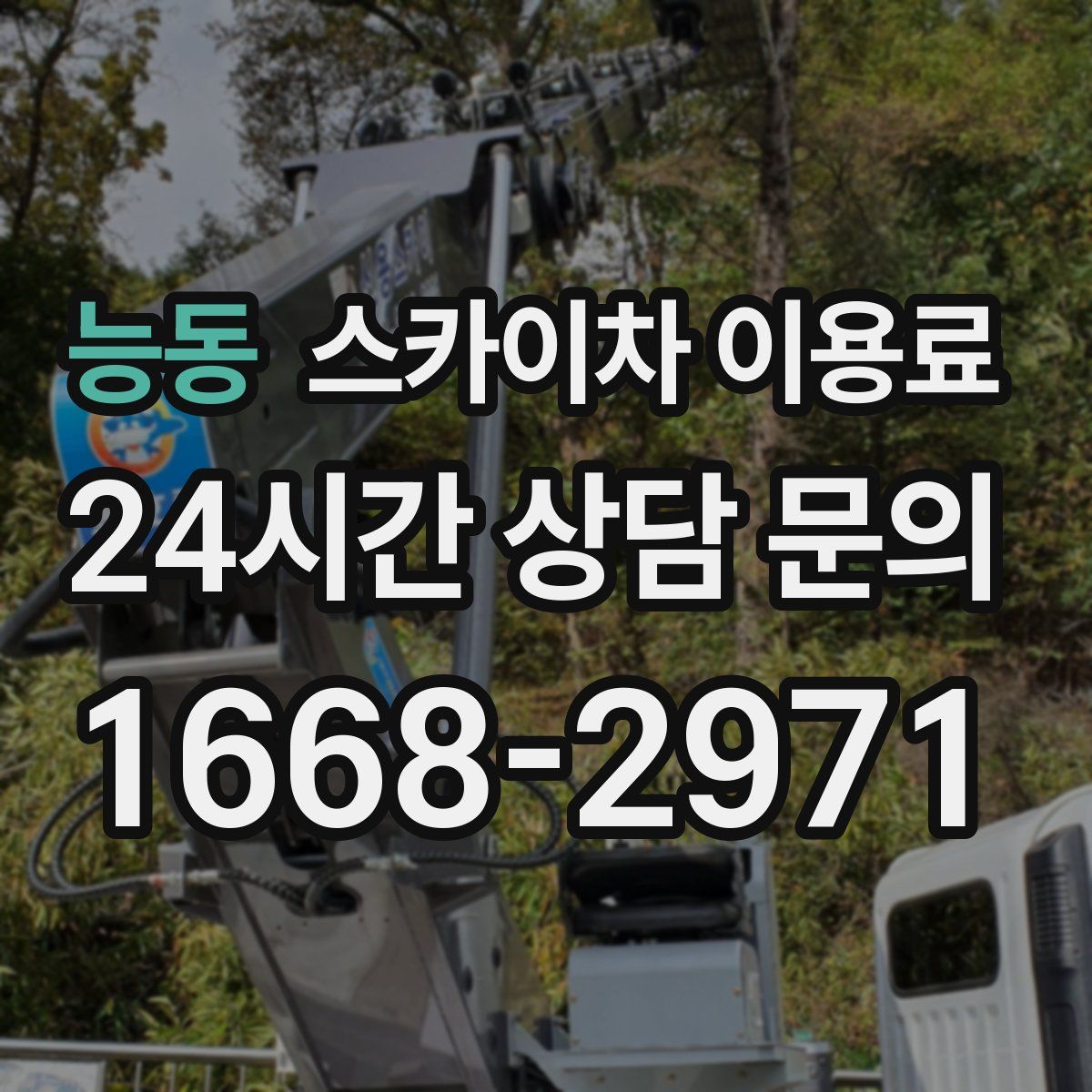 능동 스카이차 이용료