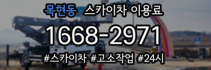 목현동 스카이차 이용료