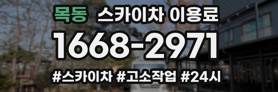 목동 스카이차 이용료