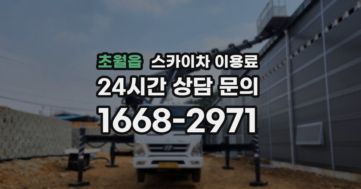 초월읍 스카이차 이용료