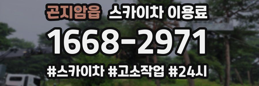 곤지암읍 스카이차 이용료
