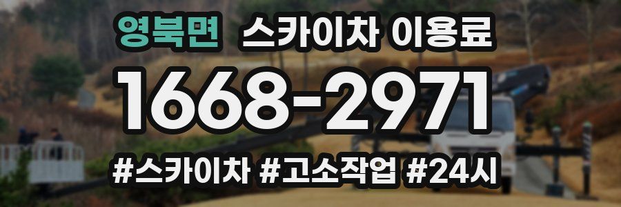 영북면 스카이차 이용료